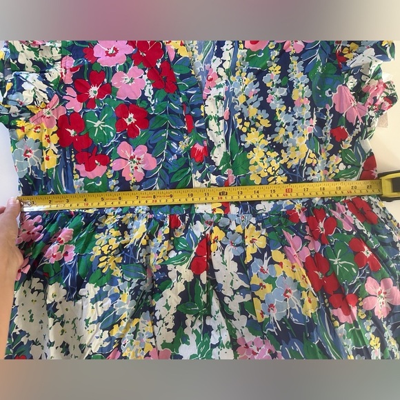 NWT Entro Lillian Floral Print Ruffle Sleeve Dress Size 1XL - Picture 8 of 11